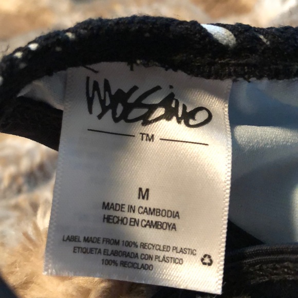 Massimo - Black Lace Cut Away Bikini Top - Picture 3 of 3